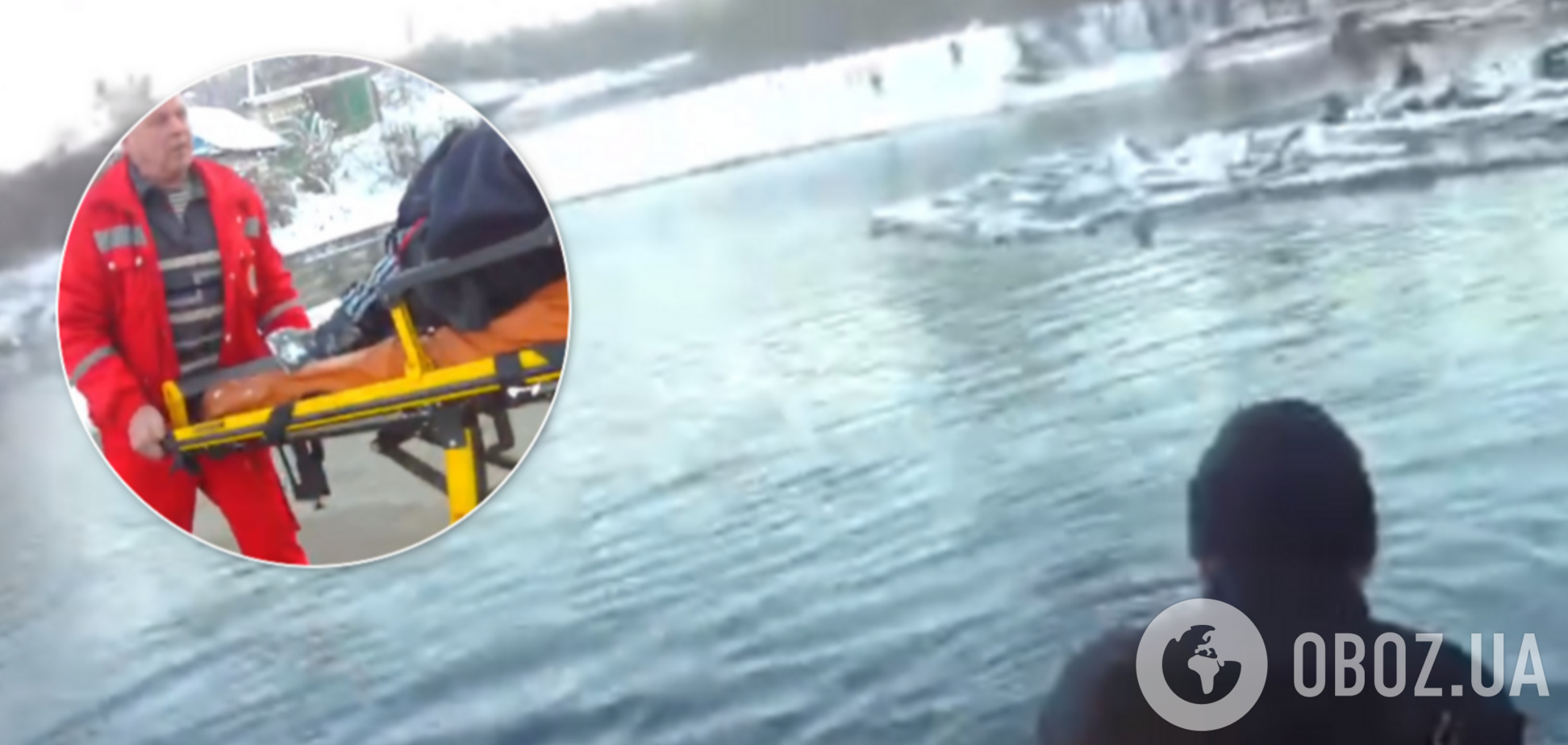 Патрульні Луганщини показали відео диво-порятунку