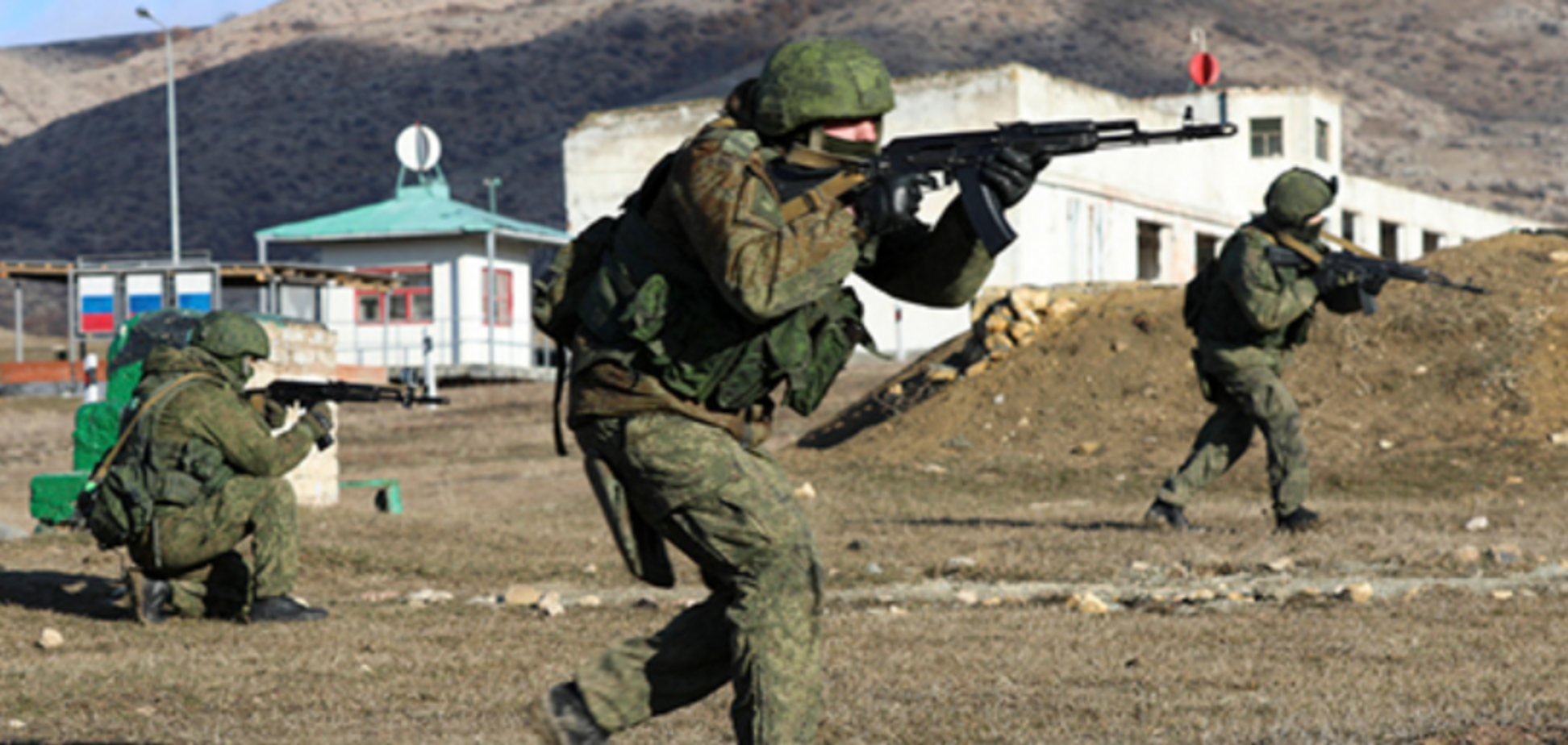 Учения оккупантов в Крыму