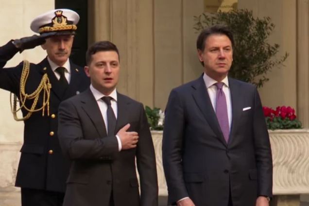 Зеленський і Конте