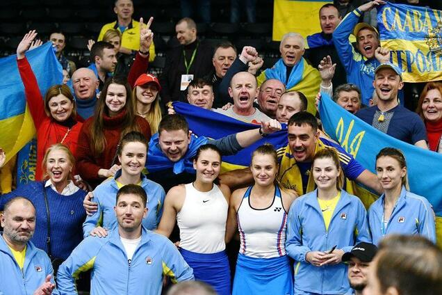 Сборная Украины по теннису