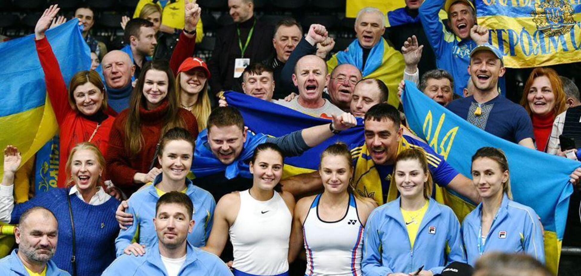 Збірна України з тенісу