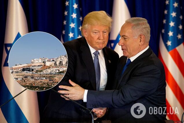 Израиль взялся за новую карту своих земель с подачи Трампа: что изменится