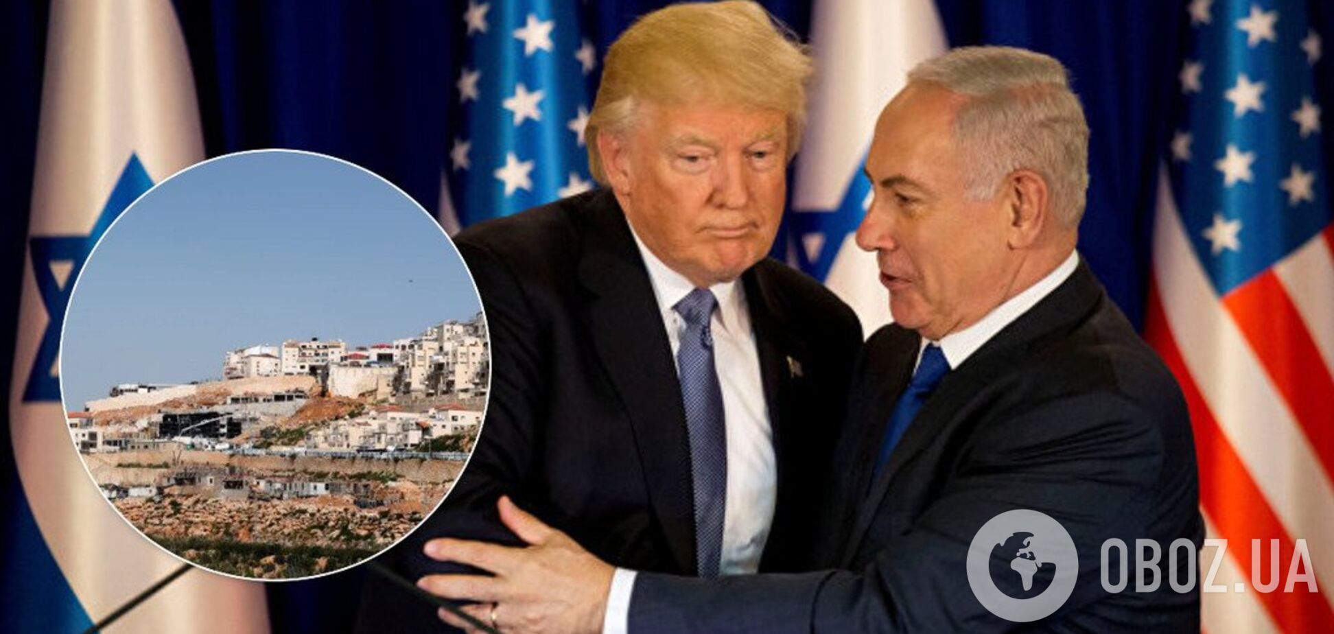 Израиль взялся за новую карту своих земель с подачи Трампа: что изменится