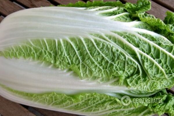 Пекінська капуста