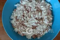 Мімоза з рисом - Крок 3 Мімоза з рисом - Крок 3