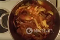 Азу по-татарски - Шаг 8 Азу по-татарски - Шаг 8
