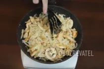 Бефстроганов із курки - Крок 2 Бефстроганов із курки - Крок 2
