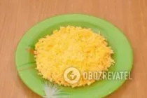 Мімоза із плавленим сиром - Крок 6 Мімоза із плавленим сиром - Крок 6