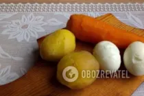 Мімоза з картоплею - Крок 1 Мімоза з картоплею - Крок 1