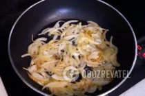 Слоеный мясной салат - Шаг 5 Слоеный мясной салат - Шаг 5