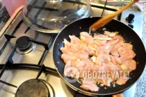 Бефстроганов із грибами - Крок 3 Бефстроганов із грибами - Крок 3