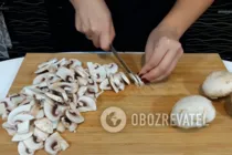 Слоеный мясной салат - Шаг 2 Слоеный мясной салат - Шаг 2