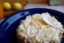 Мімоза з картоплею - Крок 4 Мімоза з картоплею - Крок 4