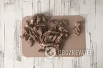 Салат мясной с грибами - Шаг 6 Салат мясной с грибами - Шаг 6