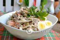 Мясной салат - Шаг 6 Мясной салат - Шаг 6