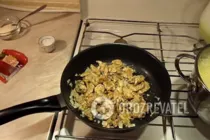 Бефстроганов из куриного филе - Шаг 3 Бефстроганов из куриного филе - Шаг 3