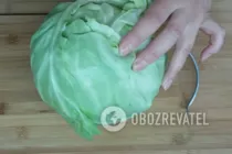 Салат зі свіжої капусти - Крок 1 Салат зі свіжої капусти - Крок 1