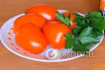 Салат із помідорами та сиром - Крок 1 Салат із помідорами та сиром - Крок 1