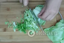 Салат зі свіжої капусти - Крок 2 Салат зі свіжої капусти - Крок 2