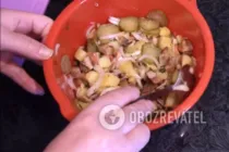 Салат із солоних огірків - Крок 11 Салат із солоних огірків - Крок 11