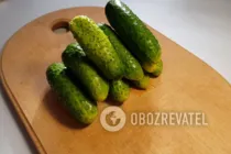 Салат із огірків - Крок 1 Салат із огірків - Крок 1