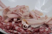 Солянка з ковбасою - Крок 1 Солянка з ковбасою - Крок 1