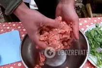Люля-кебаб зі свинини - Крок 6 Люля-кебаб зі свинини - Крок 6
