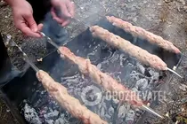 Люля-кебаб зі свинини - Крок 9 Люля-кебаб зі свинини - Крок 9