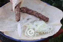 Люля-кебаб із яловичини - Крок 8 Люля-кебаб із яловичини - Крок 8