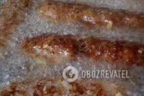 Люля-кебаб на сковороді - Крок 7 Люля-кебаб на сковороді - Крок 7