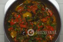Соте из баклажанов - Шаг 7 Соте из баклажанов - Шаг 7