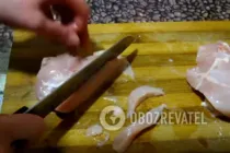 Цезарь с пекинской капустой - Шаг 1 Цезарь с пекинской капустой - Шаг 1