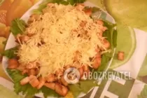 Цезар із куркою - Крок 9 Цезар із куркою - Крок 9