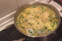 Суп с плавленым сырком - Шаг 8 Суп с плавленым сырком - Шаг 8