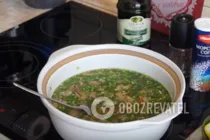 Суп с шампиньонами - Шаг 7 Суп с шампиньонами - Шаг 7