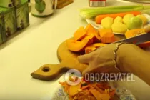 Крем-суп из тыквы - Шаг 1 Крем-суп из тыквы - Шаг 1