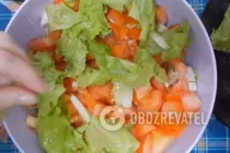 Цезарь с сухариками - Шаг 6 Цезарь с сухариками - Шаг 6