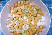 Цезарь с сухариками - Шаг 9 Цезарь с сухариками - Шаг 9