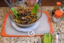 Салат из баклажанов по-корейски - Шаг 14 Салат из баклажанов по-корейски - Шаг 14