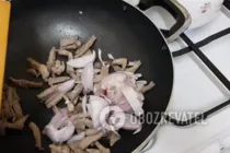 Корейский салат с мясом - Шаг 6 Корейский салат с мясом - Шаг 6