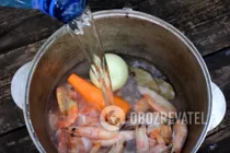 Уха з лосося - Крок 3 Уха з лосося - Крок 3