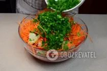 Салат из цветной капусты по-корейски - Шаг 9 Салат из цветной капусты по-корейски - Шаг 9