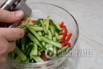 Корейский салат с мясом - Шаг 10 Корейский салат с мясом - Шаг 10