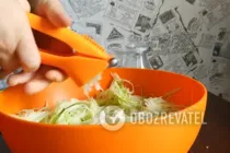 Салат из кабачков по-корейски - Шаг 3 Салат из кабачков по-корейски - Шаг 3
