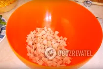 Салат с курицей и грибами - Шаг 9 Салат с курицей и грибами - Шаг 9