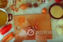 Суп минестроне - Шаг 1 Суп минестроне - Шаг 1