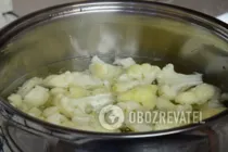 Салат из цветной капусты по-корейски - Шаг 2 Салат из цветной капусты по-корейски - Шаг 2
