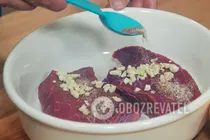 Стейк из говядины - Шаг 3 Стейк из говядины - Шаг 3