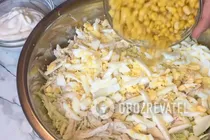 Салат из пекинской капусты с курицей - Шаг 5 Салат из пекинской капусты с курицей - Шаг 5