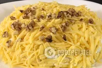 Салат с виноградом и курицей - Шаг 12 Салат с виноградом и курицей - Шаг 12